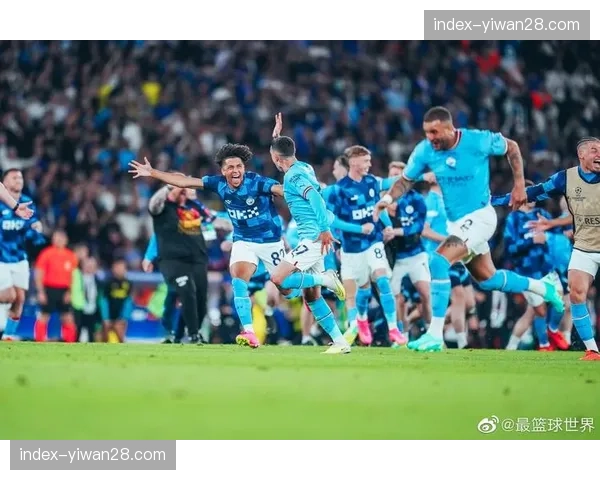 欧冠战报：哈兰德点射破门，曼城半场1-0领先国际米兰