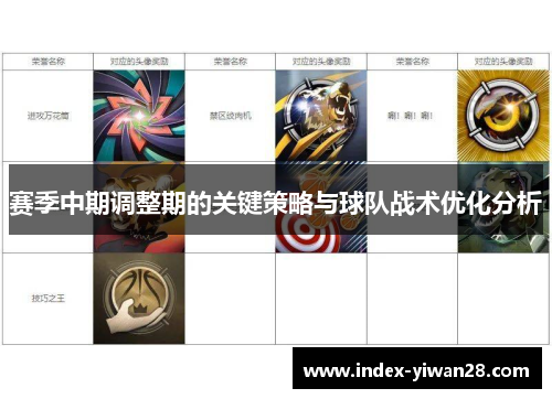 赛季中期调整期的关键策略与球队战术优化分析